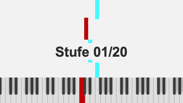 Piano Leuchttasten Tutorial - Stufe 01/20