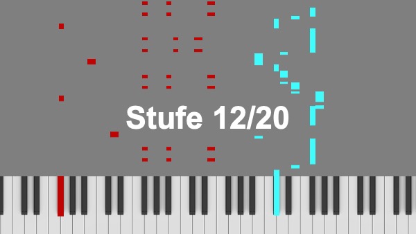 Piano Leuchttasten-Tutorial - Stufe 12/20