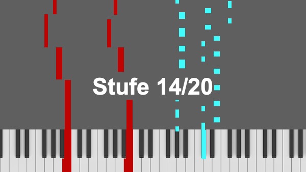 Piano Leuchttasten-Tutorial - Stufe 14/20