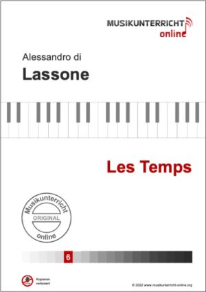 Produktbild Vorschau Titelbild Lassone Les Temps